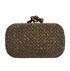 Bottega Knot Clutch, back view